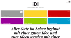 Desktop Screenshot of id-kommunikation.ch